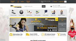 Desktop Screenshot of eshop.3dfitness.cz