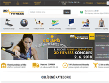 Tablet Screenshot of eshop.3dfitness.cz